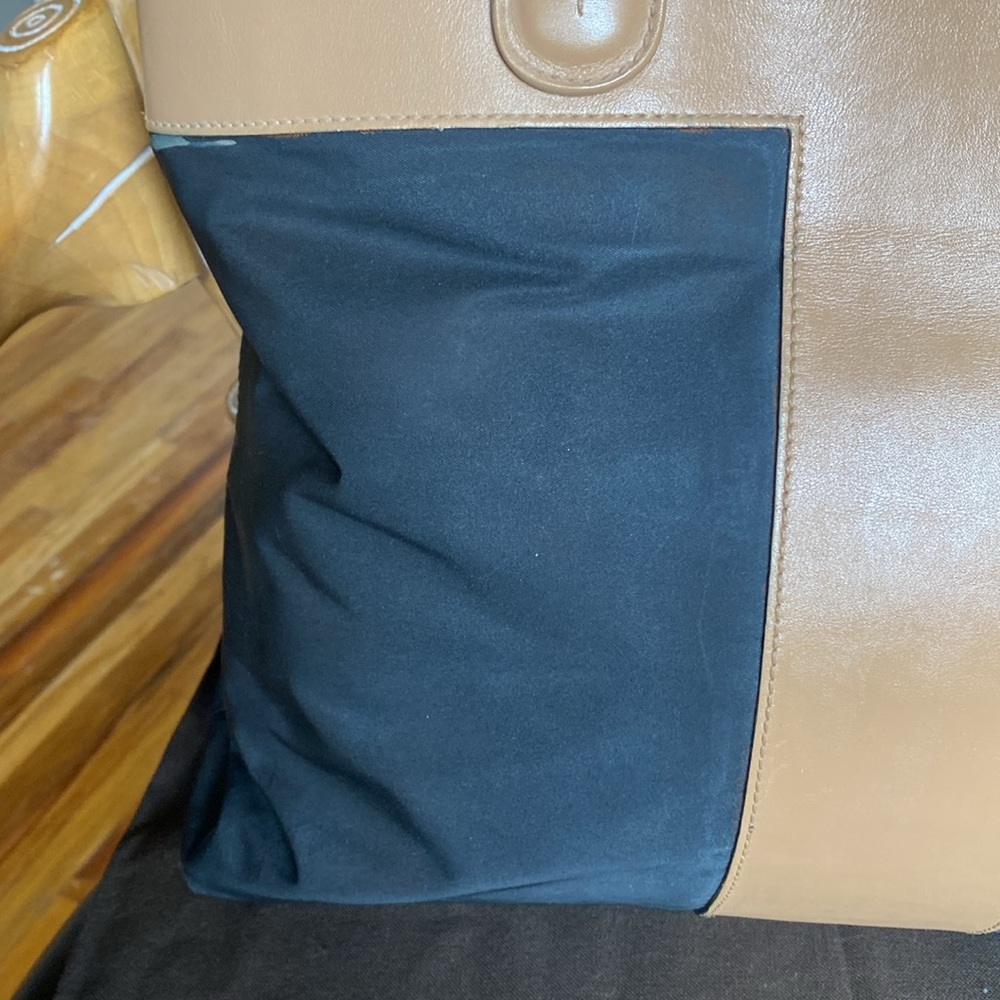 Tod’s Vintage Tote Leather and Nylon. - Picture 3 of 8